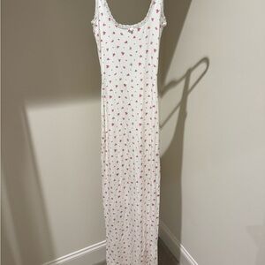 Skims Soft Lounge Lace Scoop Neck dress